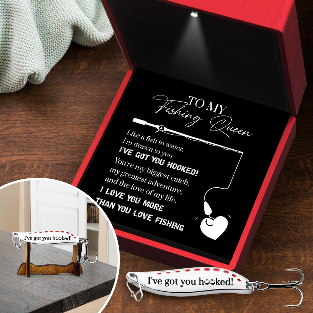 Personalized Fishing Lures - Fishing - To My Fishing Queen - I've Got You Hooked - Gfaa13012