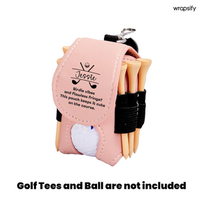 Personalized Golf Tees Pouch - Golf - To Myself - This Pouch Keeps It Cute On The Course - Gav34004