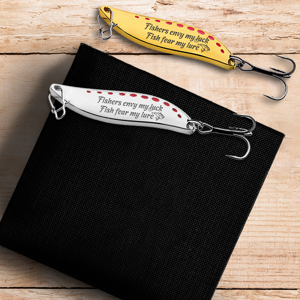 Fishing Spoon Lure - Fishing - To Myself - Fishers Envy My Luck - Gfaa34001