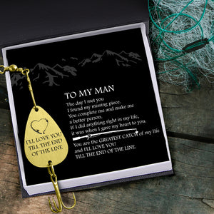 Catch of a Lifetime! Engrave Your Love on His Hook - Gfa26003