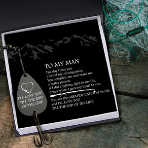 Catch of a Lifetime! Engrave Your Love on His Hook - Gfa26003