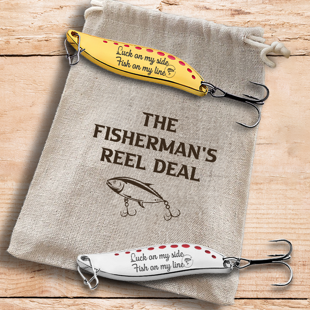 Fishing Spoon Lure - Fishing - To Myself - Luck On My Side - Gfaa34002