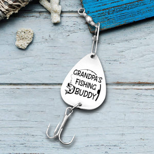 Engraved Fishing Hook - Fishing - To My Grandson - Never Forget How Much I Love You - Gfa22002