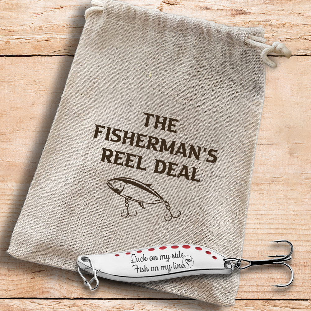 Fishing Spoon Lure - Fishing - To Myself - Luck On My Side - Gfaa34002