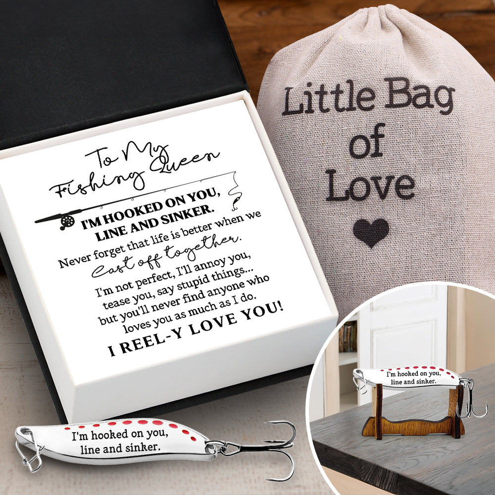 Personalized Fishing Lures - Fishing - To My Fishing Queen - I Reel-y Love You - Gfaa13013