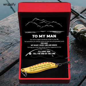 Fishing Lures - Fishing - To My Man - You Have My Heart - Gfaa26013