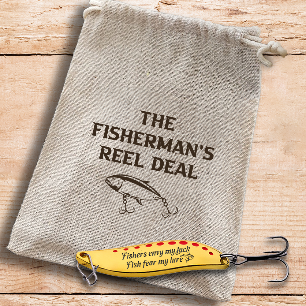 Fishing Spoon Lure - Fishing - To Myself - Fishers Envy My Luck - Gfaa34001