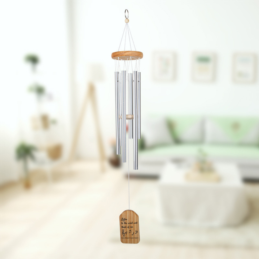Personalized Memorial Wind Chime - Let The Wind Sing Its Song - Glcg34001