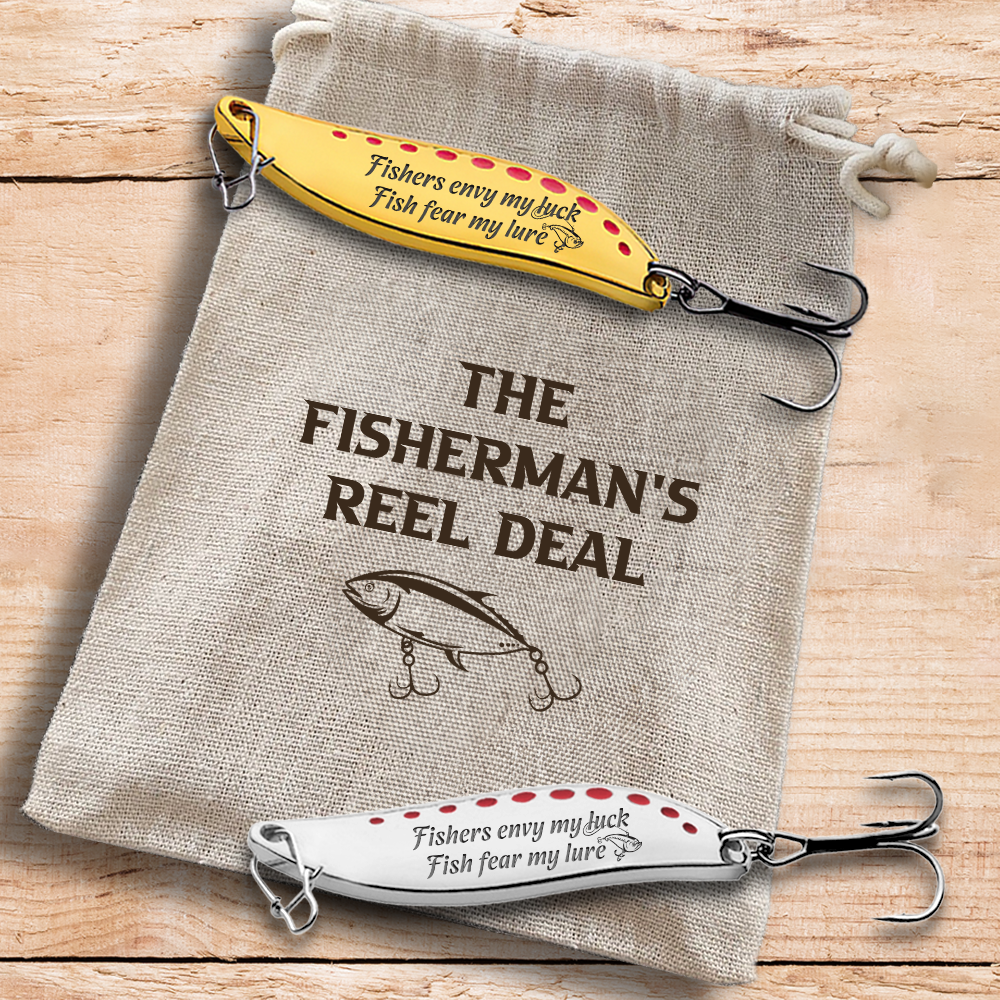 Fishing Spoon Lure - Fishing - To Myself - Fishers Envy My Luck - Gfaa34001