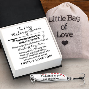 Personalized Fishing Lures - Fishing - To My Fishing Queen - I Reel-y Love You - Gfaa13013