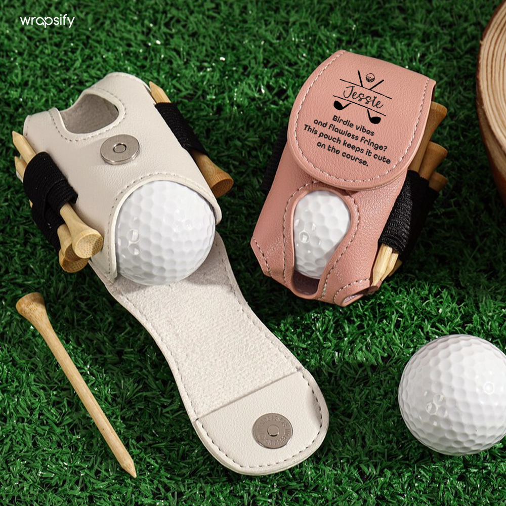 Personalized Golf Tees Pouch - Golf - To Myself - This Pouch Keeps It Cute On The Course - Gav34004