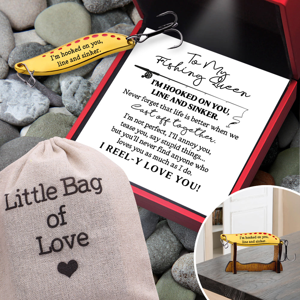 Personalized Fishing Lures - Fishing - To My Fishing Queen - I Reel-y Love You - Gfaa13013