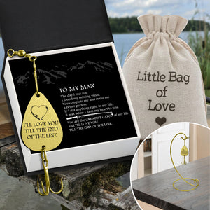 Catch of a Lifetime! Engrave Your Love on His Hook - Gfa26003