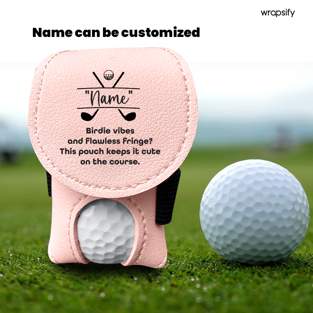Personalized Golf Tees Pouch - Golf - To Myself - This Pouch Keeps It Cute On The Course - Gav34004