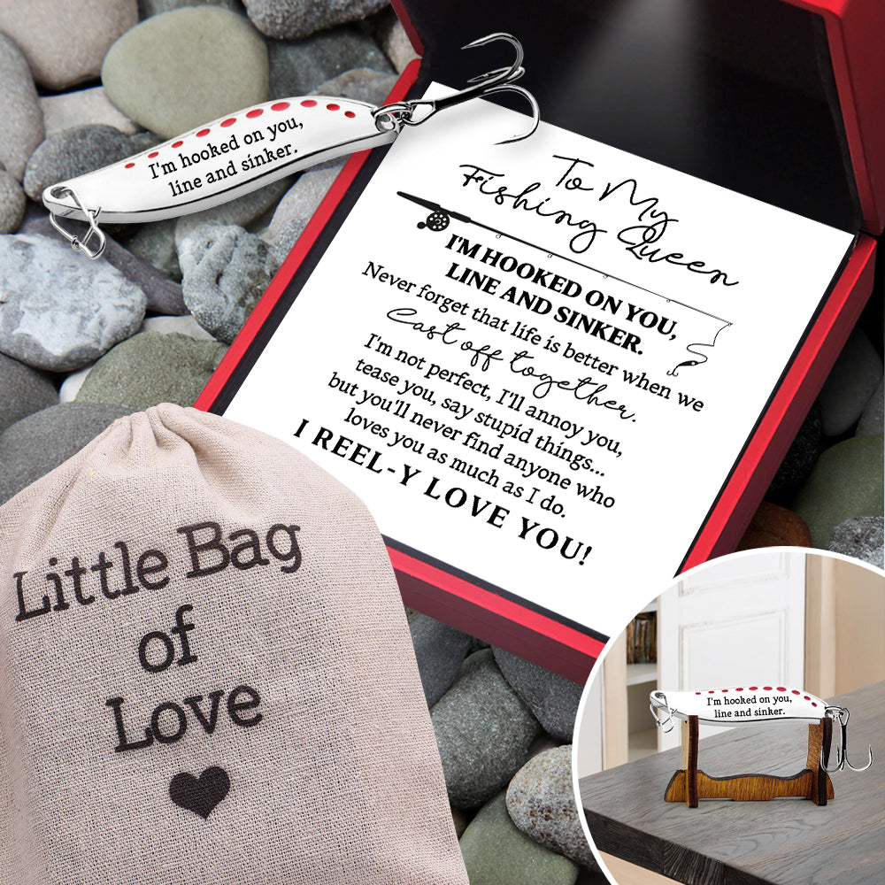 Personalized Fishing Lures - Fishing - To My Fishing Queen - I Reel-y Love You - Gfaa13013