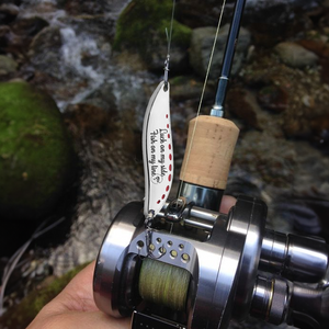 Fishing Spoon Lure - Fishing - To Myself - Luck On My Side - Gfaa34002