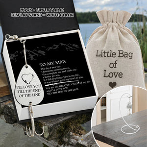 Catch of a Lifetime! Engrave Your Love on His Hook - Gfa26003