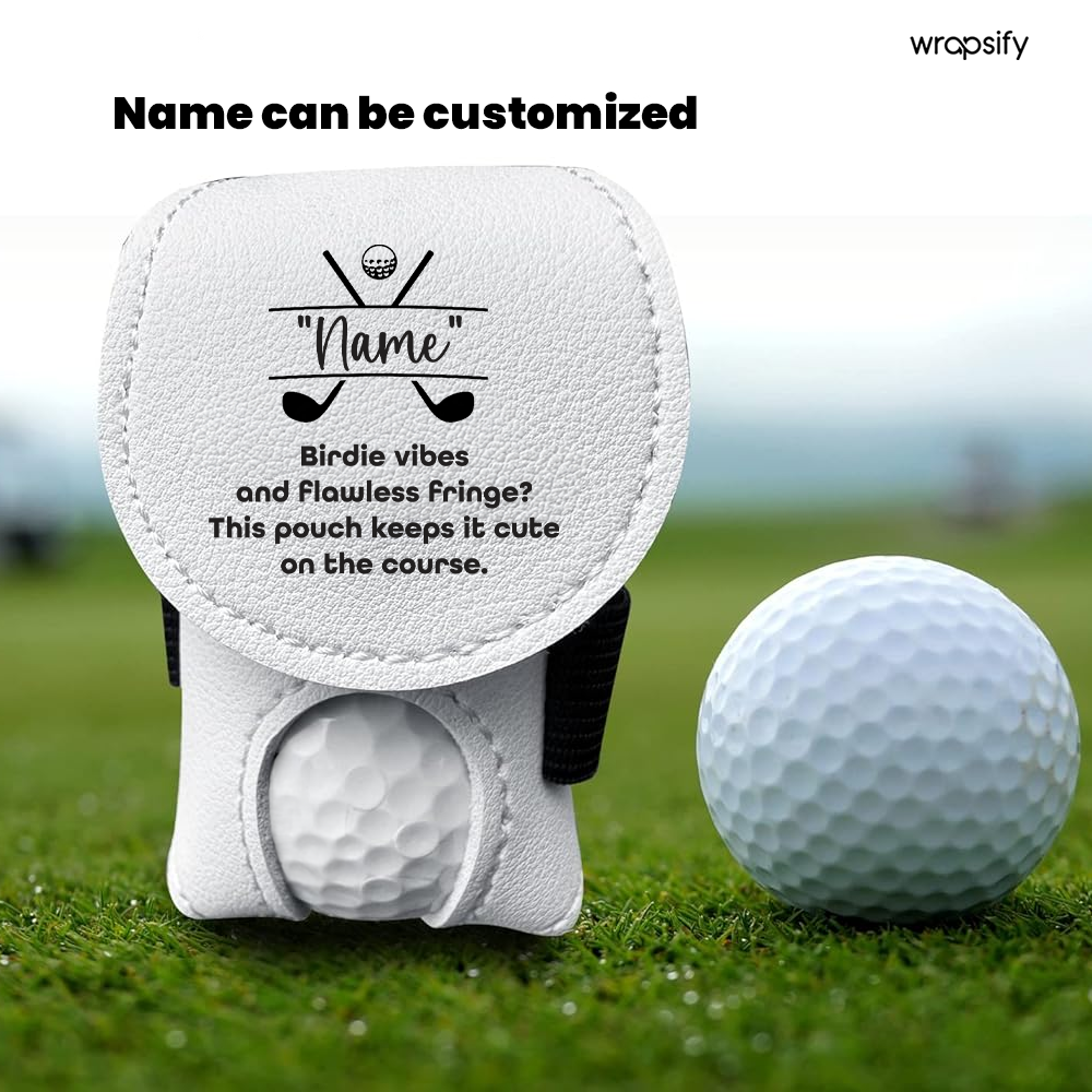Personalized Golf Tees Pouch - Golf - To Myself - This Pouch Keeps It Cute On The Course - Gav34004