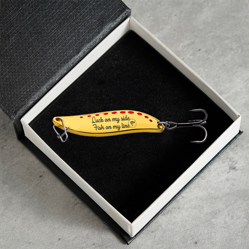 Fishing Spoon Lure - Fishing - To Myself - Luck On My Side - Gfaa34002