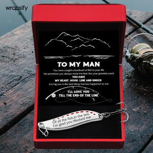 Fishing Lures - Fishing - To My Man - You Have My Heart - Gfaa26013