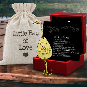 Catch of a Lifetime! Engrave Your Love on His Hook - Gfa26003