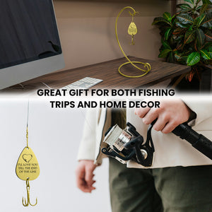 Catch of a Lifetime! Engrave Your Love on His Hook - Gfa26003