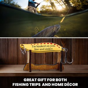 Personalized Fishing Lures - Fishing - My Dearest Man - You're My Anchor In The Storm - Gfaa26014