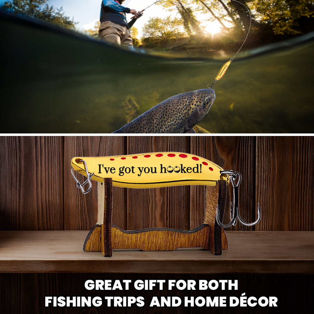 Personalized Fishing Lures - Fishing - To My Fishing Queen - I've Got You Hooked - Gfaa13012