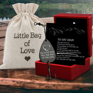 Catch of a Lifetime! Engrave Your Love on His Hook - Gfa26003