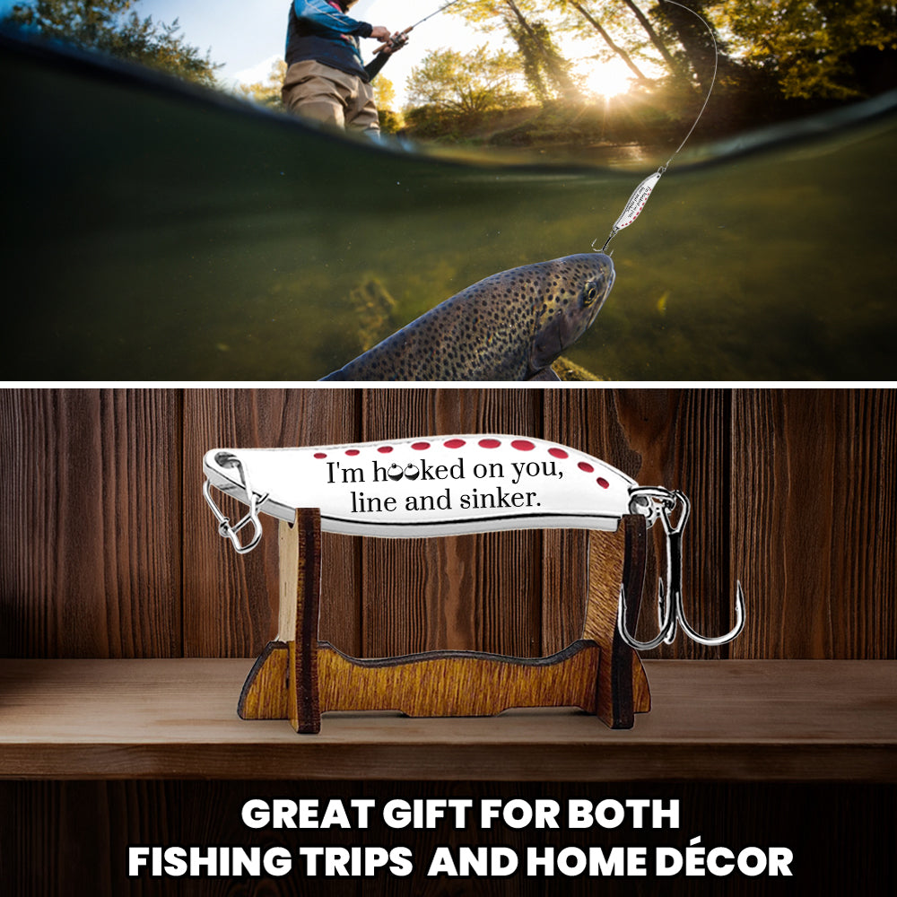 Personalized Fishing Lures - Fishing - My Dearest Man - You're My Anchor In The Storm - Gfaa26014