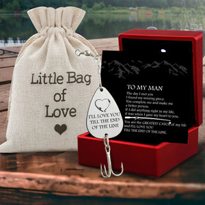 Catch of a Lifetime! Engrave Your Love on His Hook - Gfa26003