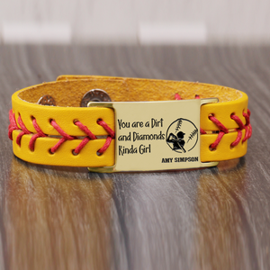 Personalized Softball Bracelet - Softball - To My Daughter - From Mom - Your No.1 Fan - Gbzk17001