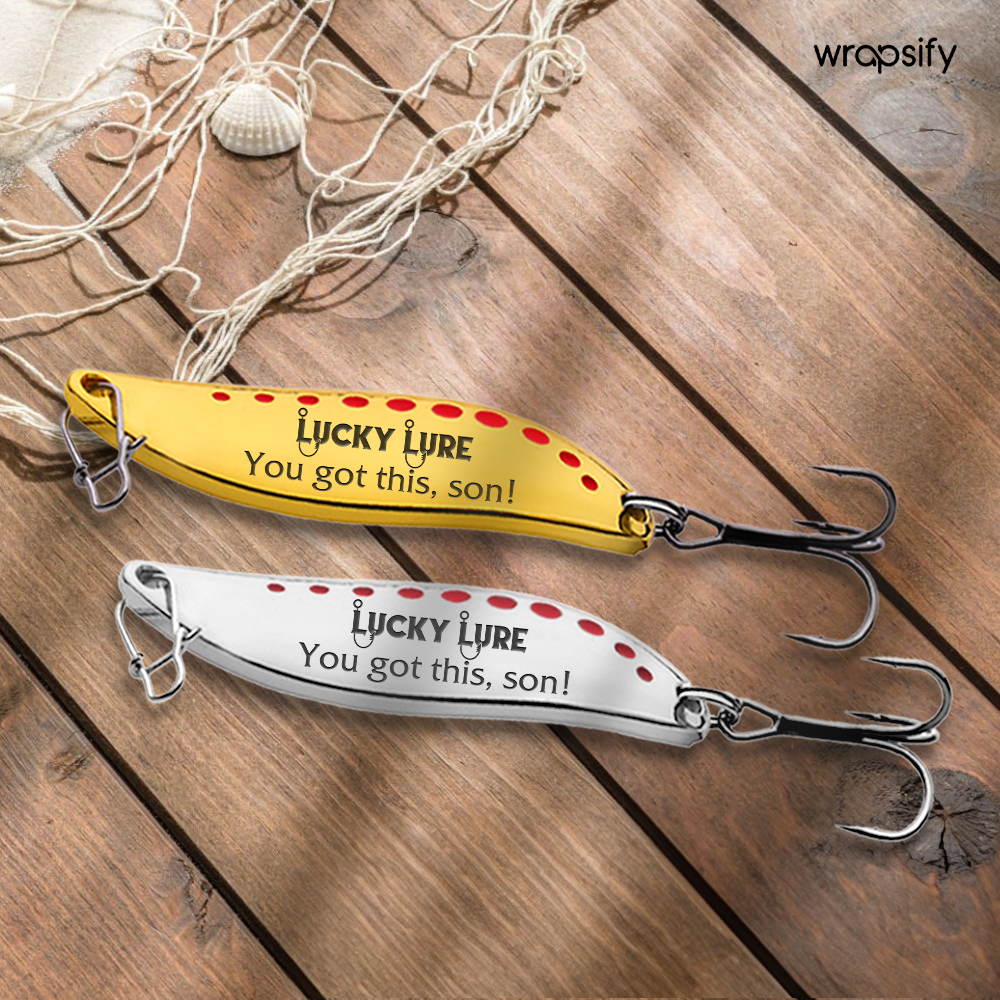 Spoon Fishing Lure - Fishing - To My Son - I Am So Proud Of You - Gfaa16015