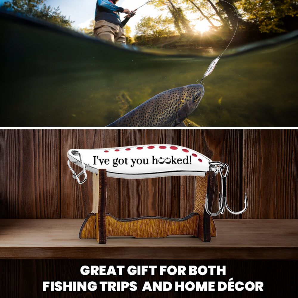 Personalized Fishing Lures - Fishing - To My Fishing Queen - I've Got You Hooked - Gfaa13012