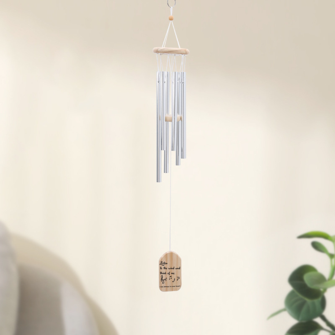 Personalized Memorial Wind Chime - Let The Wind Sing Its Song - Glcg34001