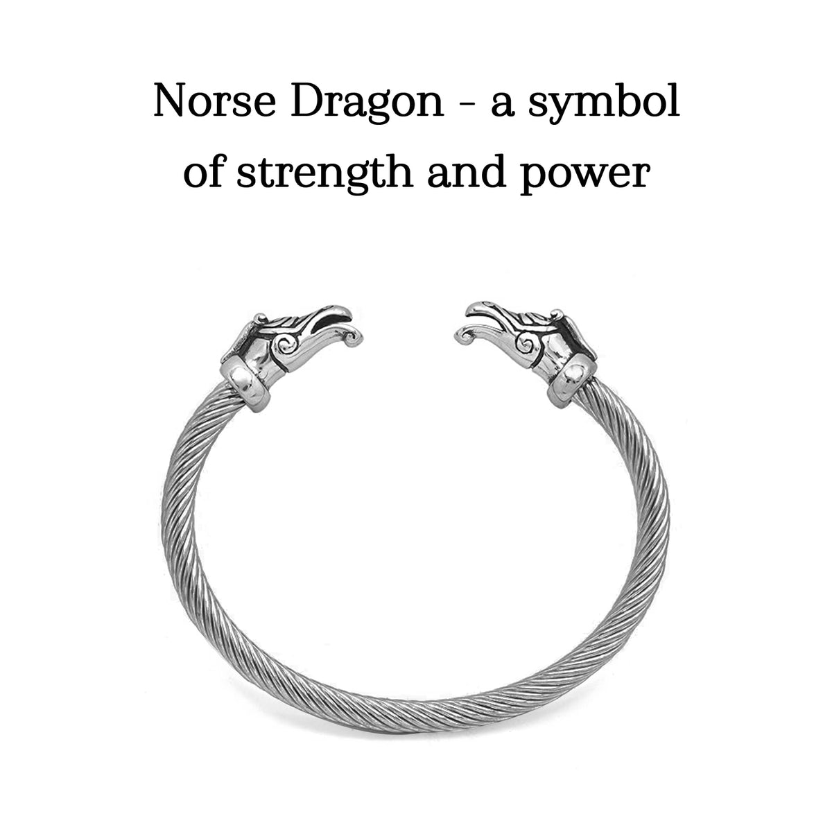 Personalized Norse Dragon Bracelet - Viking - To My Son - You Will Never Lose - Gbzi16002