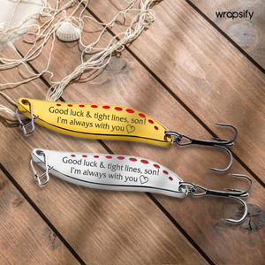 Spoon Fishing Lure - Fishing - To My Son - My Love By Your Side - Gfaa16017