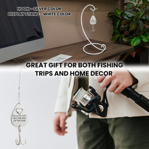 Catch of a Lifetime! Engrave Your Love on His Hook - Gfa26003