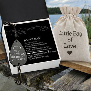 Catch of a Lifetime! Engrave Your Love on His Hook - Gfa26003