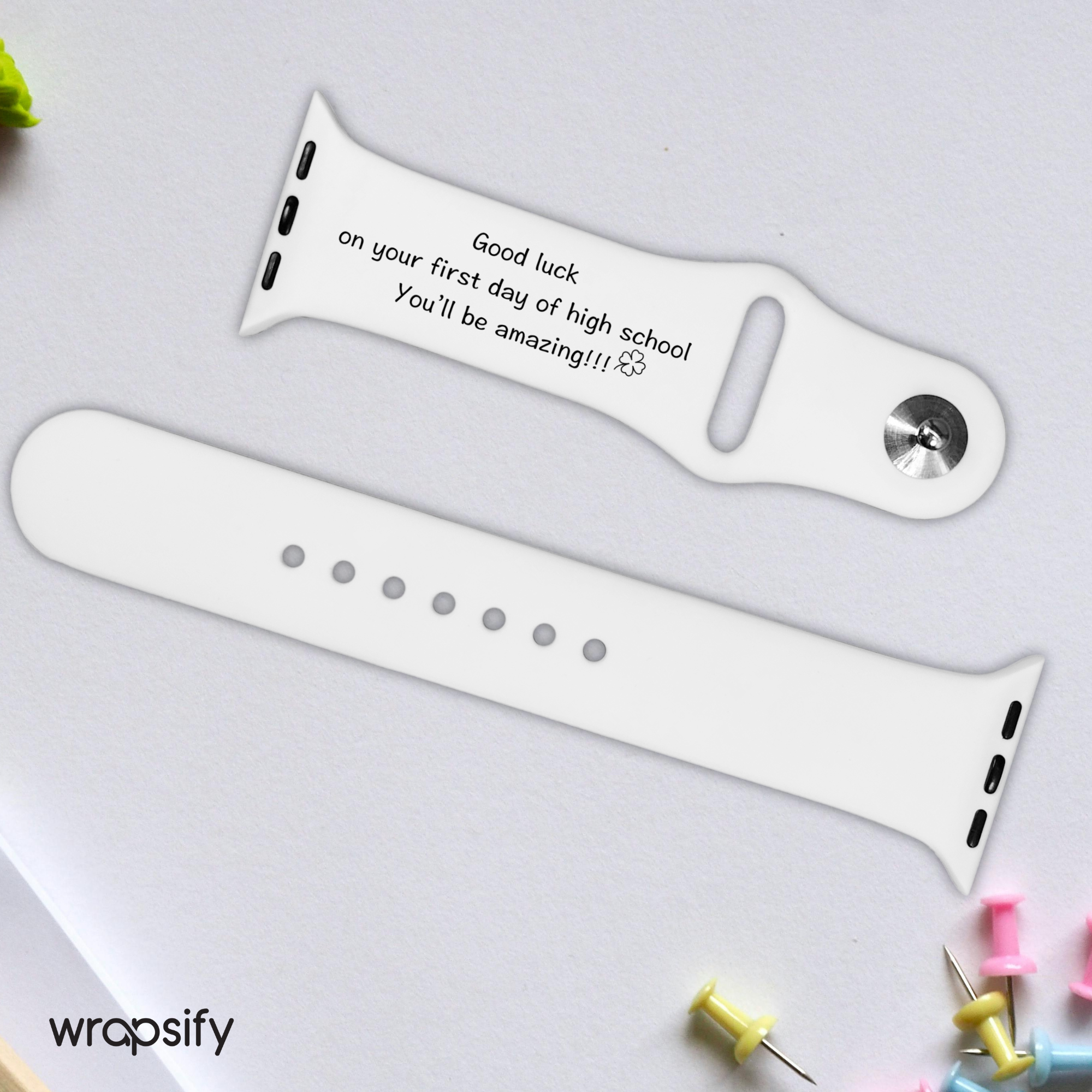 Silicone Replacement Band - Family - To My Student - Good Luck - Gwm16001