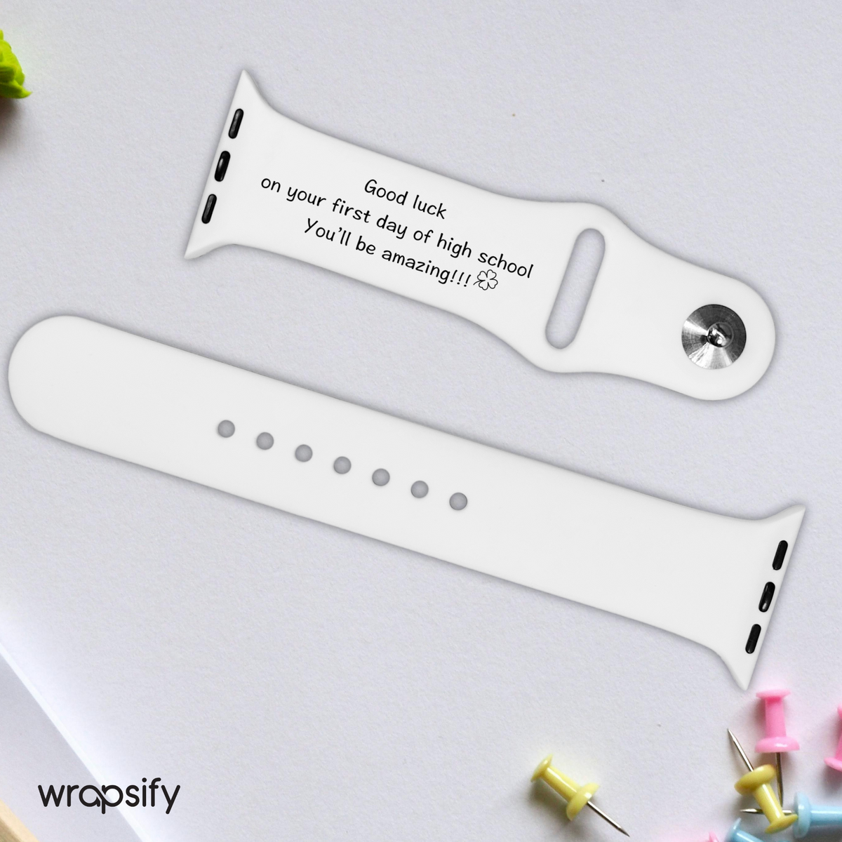 Silicone Replacement Band - Family - To My Student - Good Luck - Gwm16001