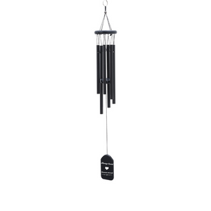 Personalized Memorial Wind Chime - Always Loved and Forever Missed - Glcg34002