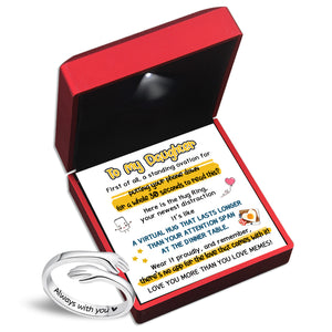 Wrapping Love & Laughs With Hug Ring To Make Your Daughter Chuckle With Every Squeeze - Gyk17010
