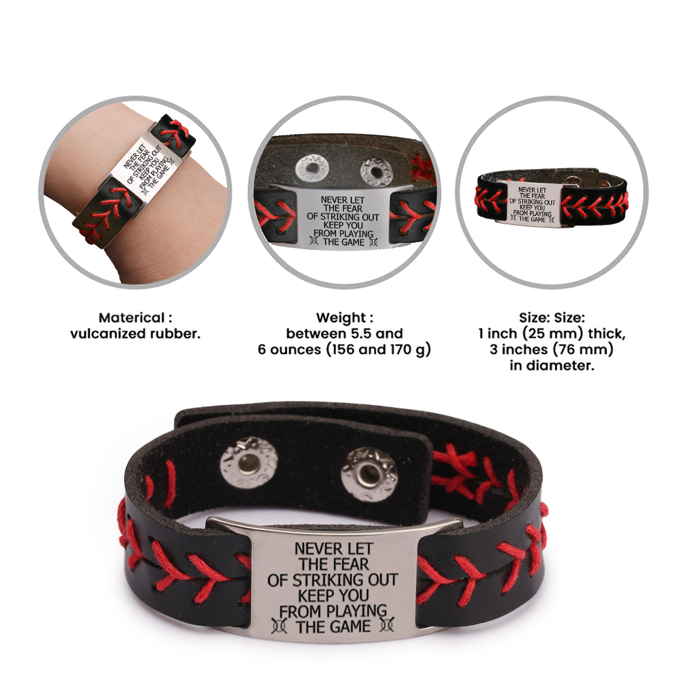 Personalized Softball Bracelet For Daughter - Gbzk17012