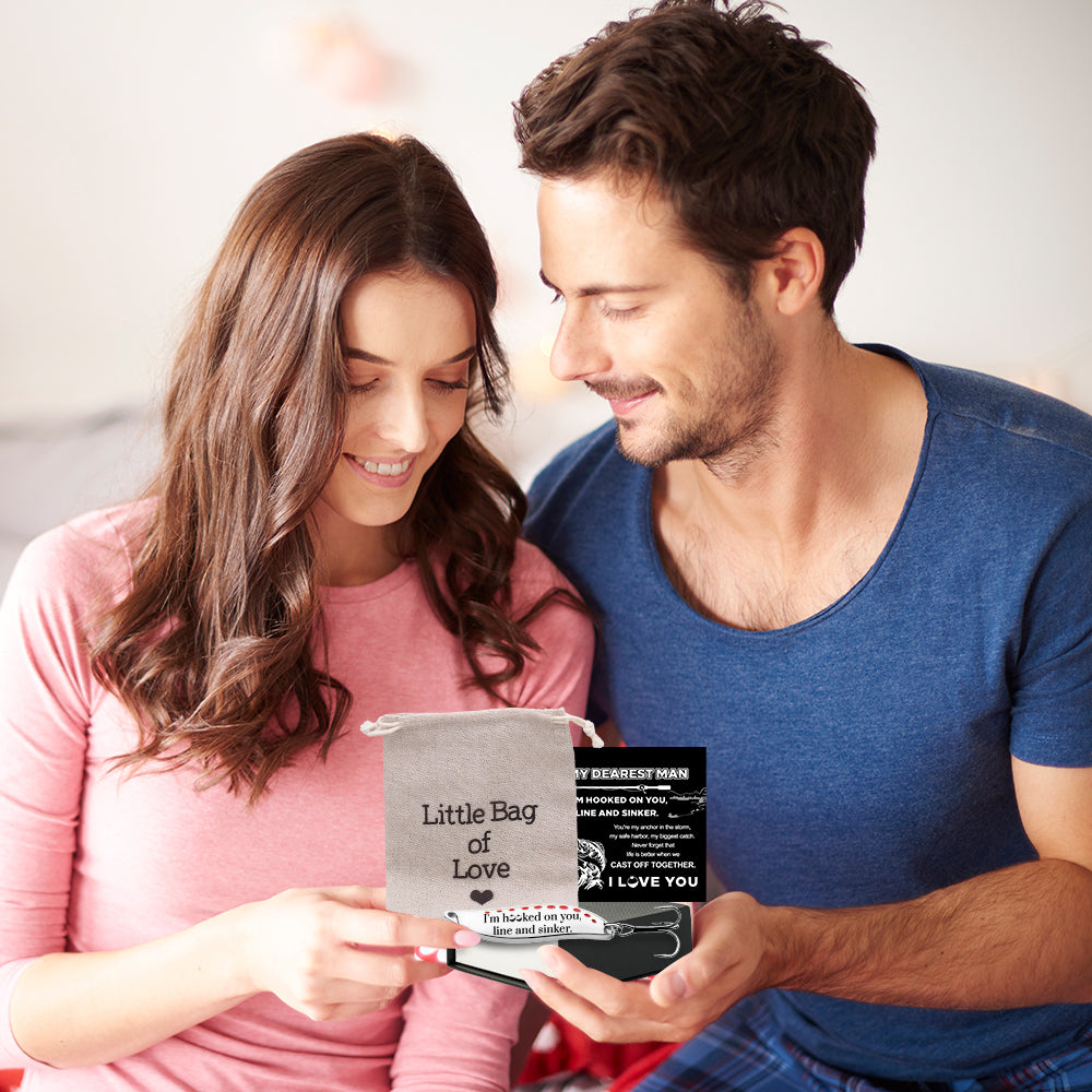 Personalized Fishing Lures - Fishing - My Dearest Man - You're My Anchor In The Storm - Gfaa26014