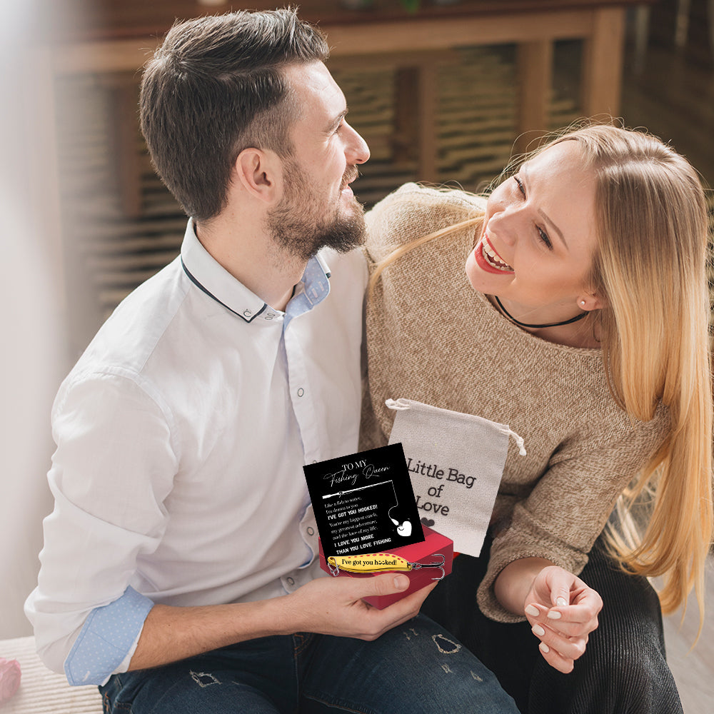 Personalized Fishing Lures - Fishing - To My Fishing Queen - I've Got You Hooked - Gfaa13012