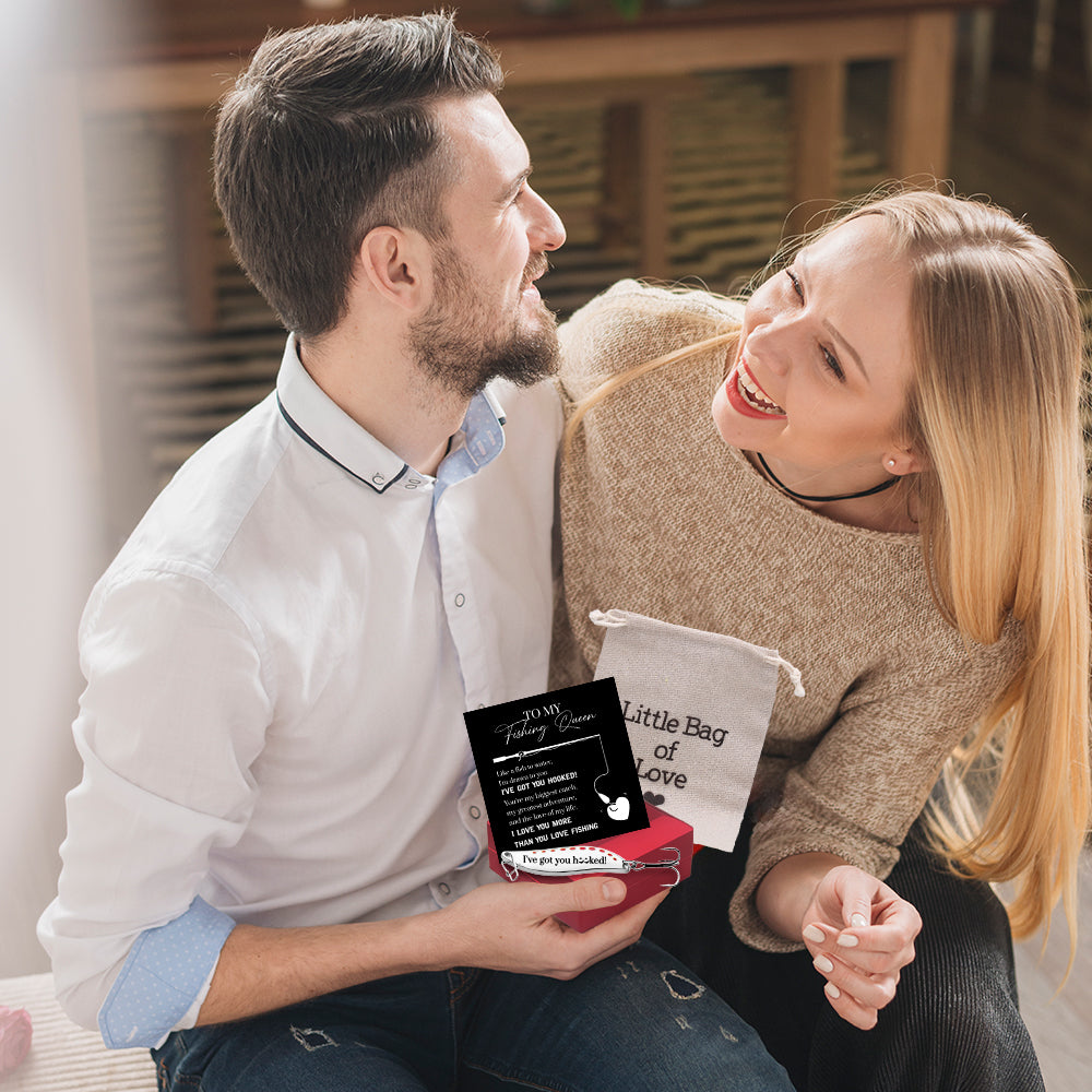 Personalized Fishing Lures - Fishing - To My Fishing Queen - I've Got You Hooked - Gfaa13012