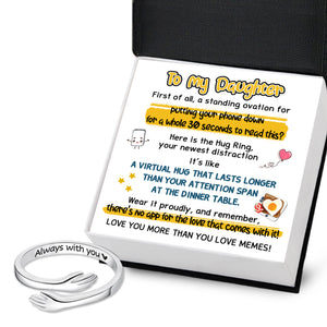 Wrapping Love & Laughs With Hug Ring To Make Your Daughter Chuckle With Every Squeeze - Gyk17010