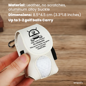 Personalized Golf Tees Pouch - Golf - To Myself - This Pouch Keeps My Game And My Tees Together - Gav34005