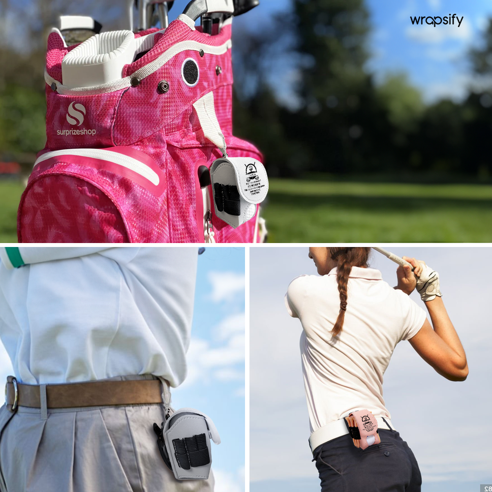 Personalized Golf Tees Pouch - Golf - To Myself - This Pouch Keeps My Game And My Tees Together - Gav34005